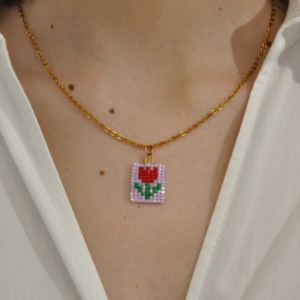 catenina con ciondolo Tulip