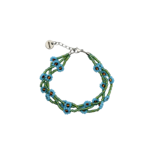 bracciale treccia fiordaliso