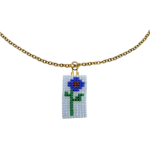 catenina con ciondolo Fiordaliso